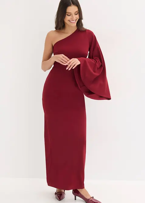 Abendkleid mit One-Shoulder-Ausschnitt, bonprix
