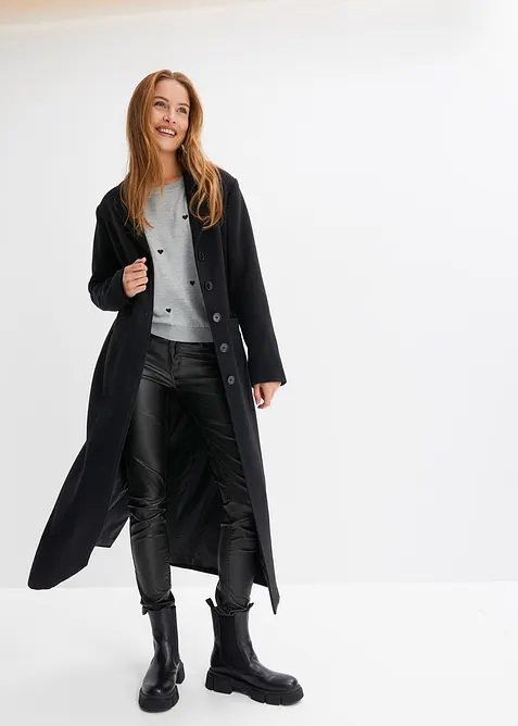 Pull en fine maille de viscose m&eacute;lang&eacute;e, bonprix