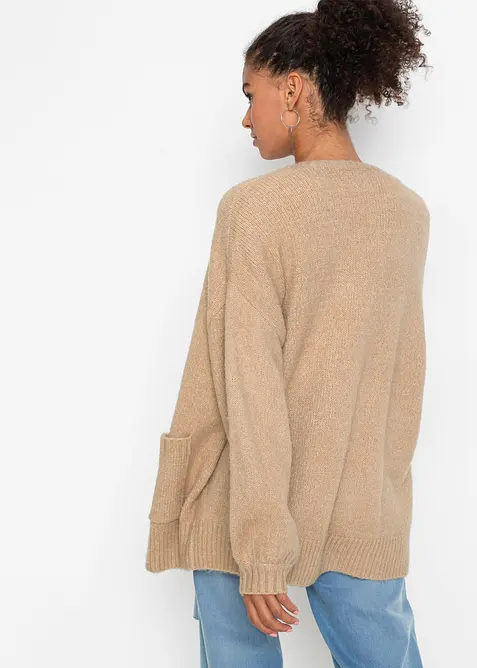 Oversize-Strickjacke, bonprix