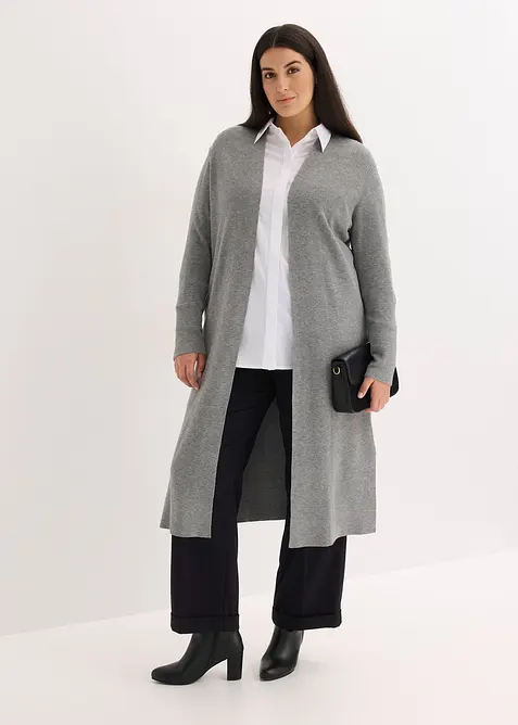 Longstrickjacke mit Viskose, bonprix