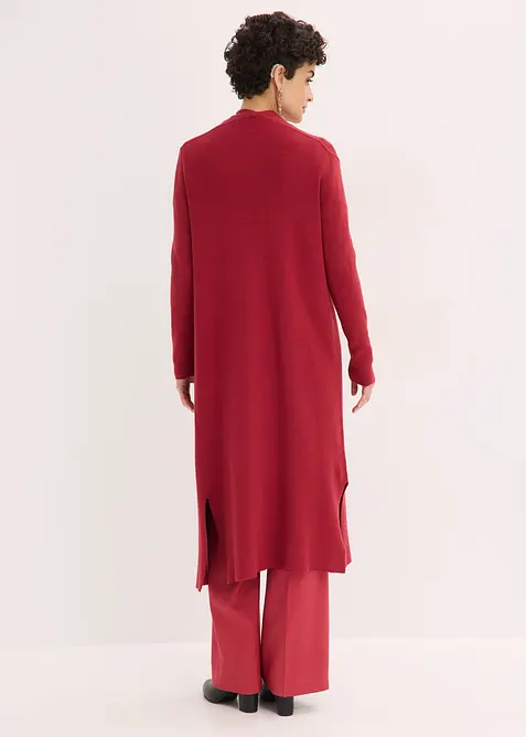 Gilet long en maille, bonprix