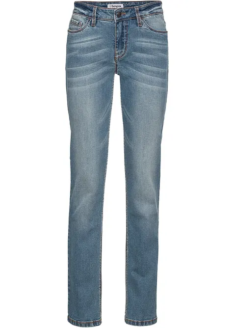 Straight-Jeans Mid Waist, Stretch, bonprix