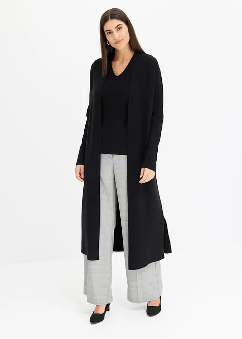 Longstrickjacke mit Viskose, bonprix