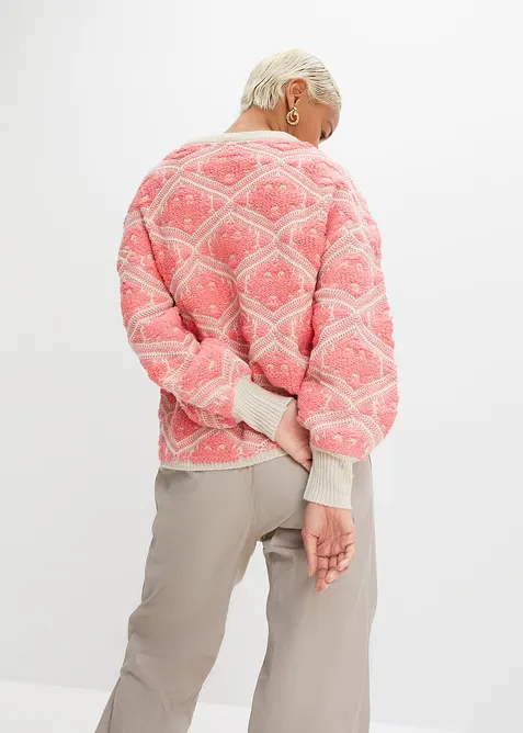 Boxy-Strickpullover, bonprix