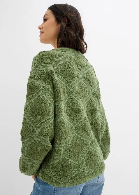 Boxy-Strickpullover, bonprix
