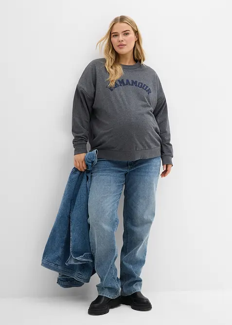 2-in-1 Umstandsjeans f&uuml;r die Schwangerschaft und danach, Straight, bonprix