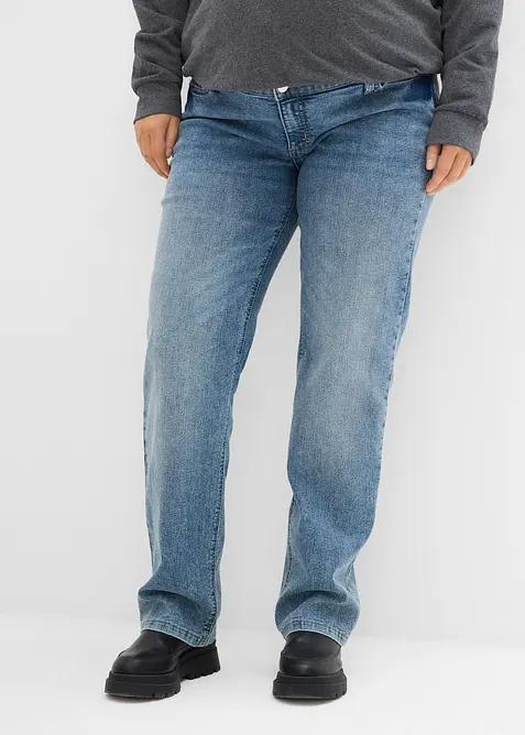 2-in-1 Umstandsjeans f&uuml;r die Schwangerschaft und danach, Straight, bonprix