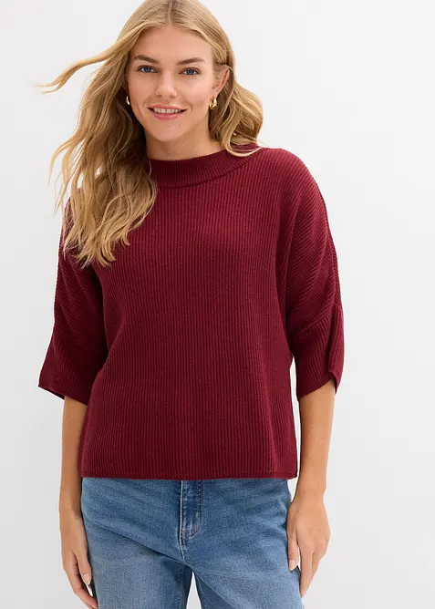 Pull boxy et doux, bonprix