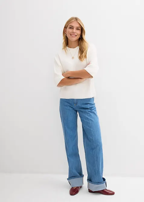 Pull boxy et doux, bonprix