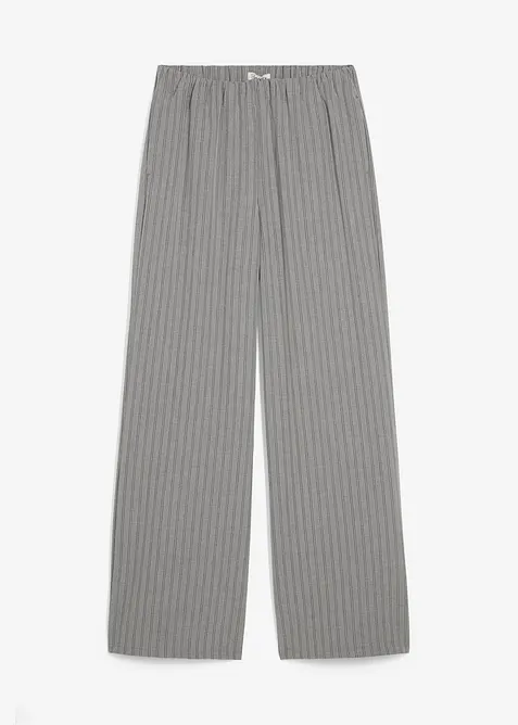 Pantalon fluide &agrave; taille &eacute;lastiqu&eacute;e, bonprix