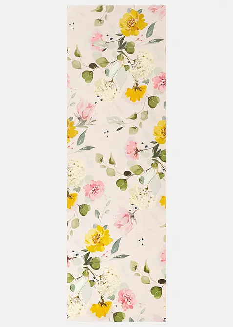 Waschbare Fu&szlig;matte mit floralem Druck, bonprix