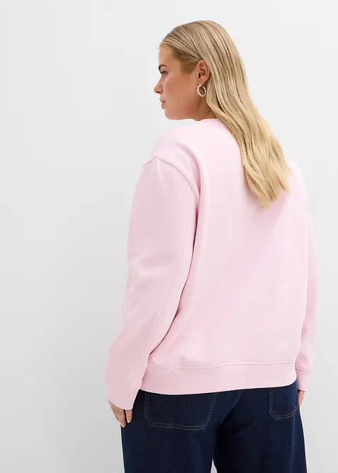 Sweat oversize 100% coton, bonprix