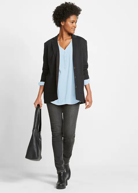 Tunique-blouse en douce viscose, bonprix