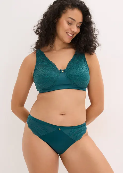 Entlastungs-BH ohne B&uuml;gel mit gepolsterten Tr&auml;gern, bonprix