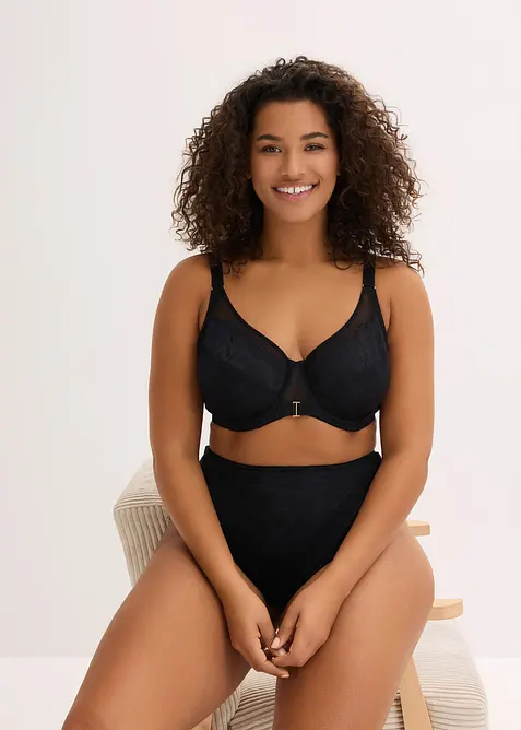Soutien-gorge &agrave; armatures et bijou, bonprix