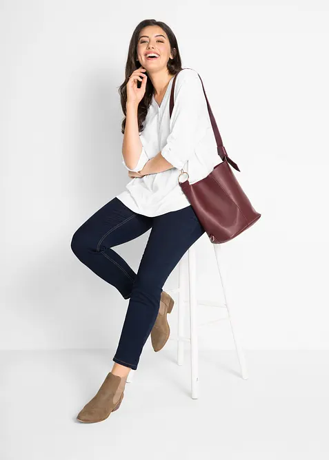 Tunikabluse aus softer Viskose, bonprix