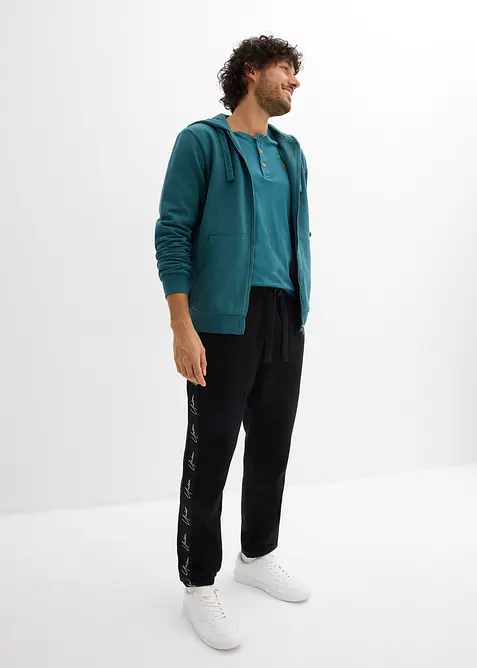 Pantalon de jogging 100% coton, loose, bonprix