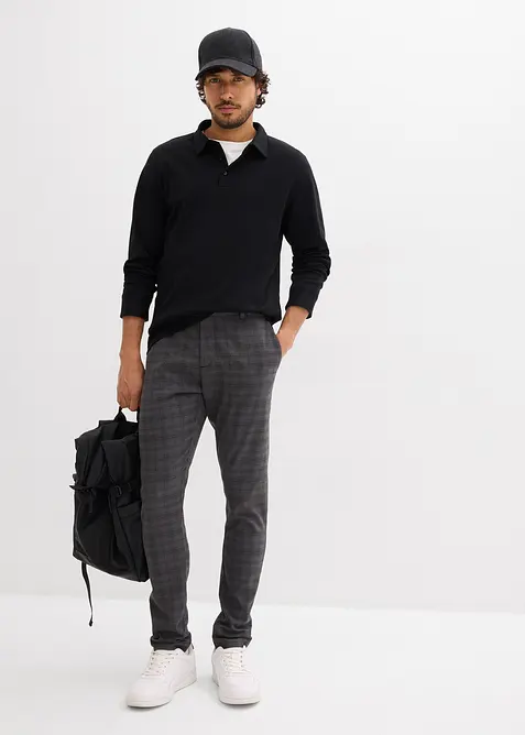 Stretch-Anzughose mit recyceltem Polyester, bonprix