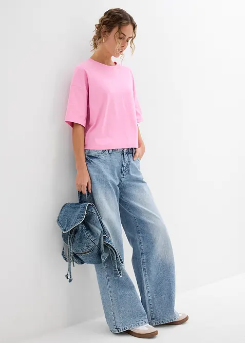 T-Shirt aus reiner Bio-Baumwolle, bonprix