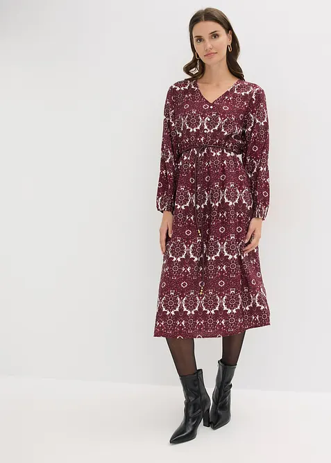 Midikleid aus softem Viskose-Mix, bonprix