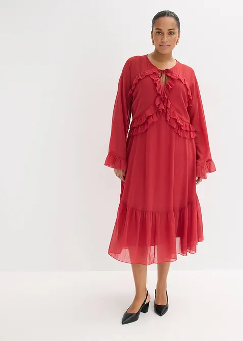 Chiffonkleid, bonprix