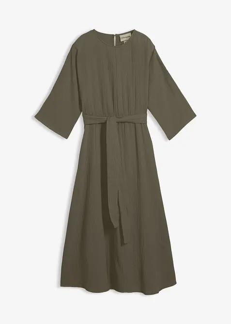 Midikleid aus weicher Baumwolle, bonprix