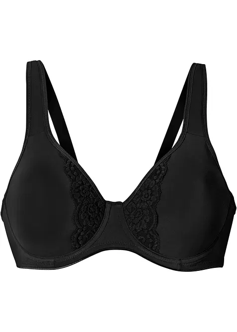 Soutien-gorge minimiseur &agrave; bretelles rembourr&eacute;es, bonprix