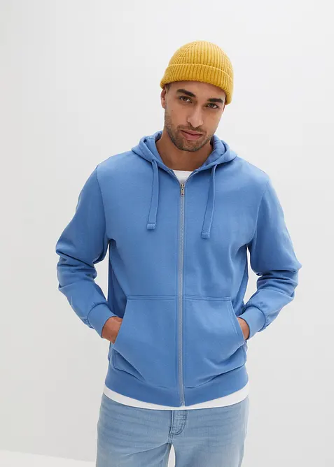 Kapuzen-Sweatjacke in Regular Fit, bonprix