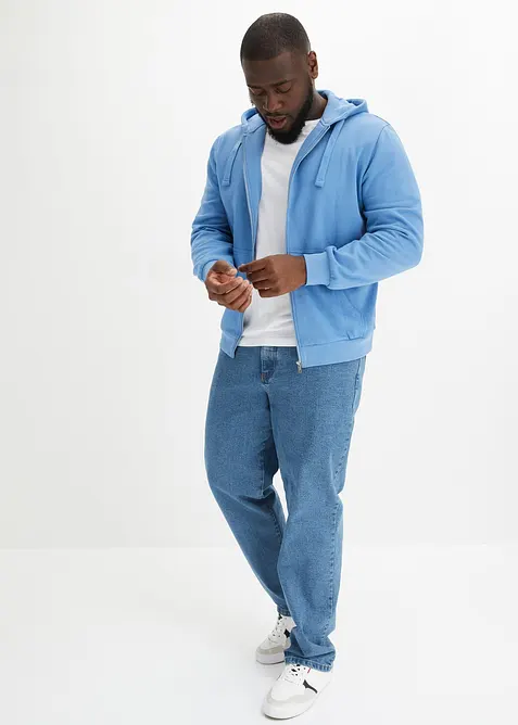 Kapuzen-Sweatjacke in Regular Fit, bonprix