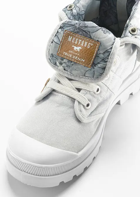 Mustang High-Top-Sneaker aus Baumwoll-Canvas, Mustang