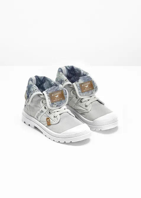 Mustang High-Top-Sneaker aus Baumwoll-Canvas, Mustang