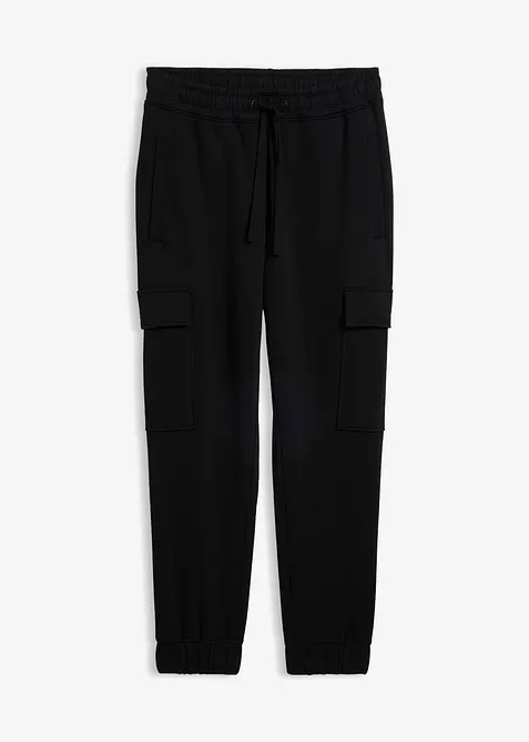 Pantalon de jogging avec poches cargo, loose, bonprix