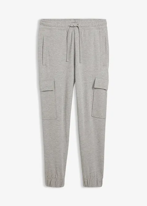 Pantalon de jogging avec poches cargo, loose, bonprix