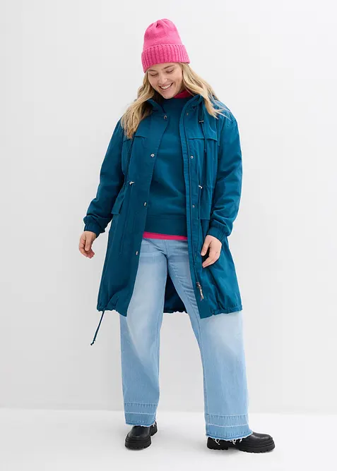 Parka-trench avec grandes poches, bonprix