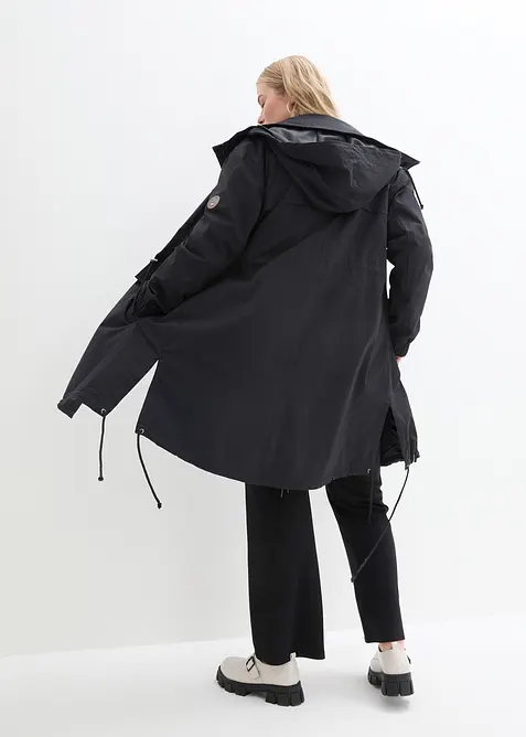 Trench-Parka mit gro&szlig;en Taschen, bonprix