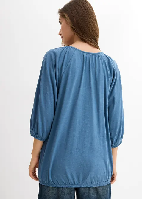 Shirtbluse aus reiner Bio-Baumwolle, bonprix