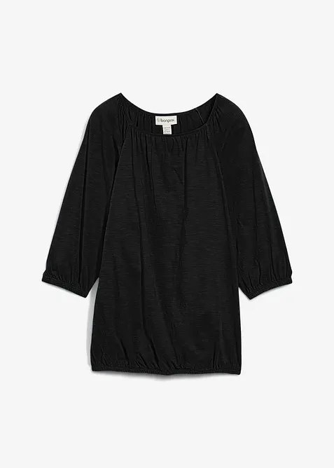 Shirtbluse aus reiner Bio-Baumwolle, bonprix