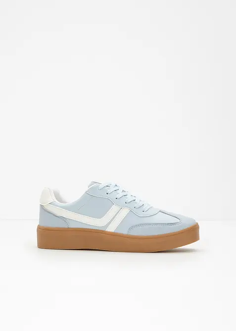 Plateau-Sneaker im Retrolook, bonprix