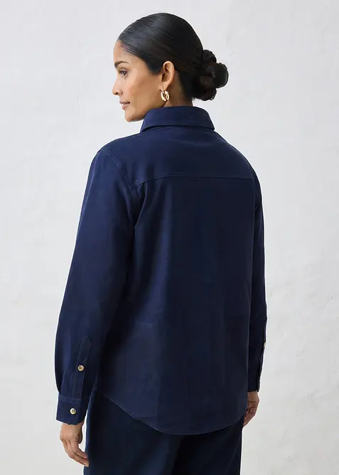 Chemise en cuir velours, bonprix