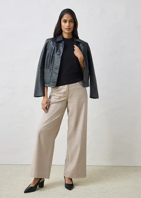 Pullover mit Seidenanteil, bonprix