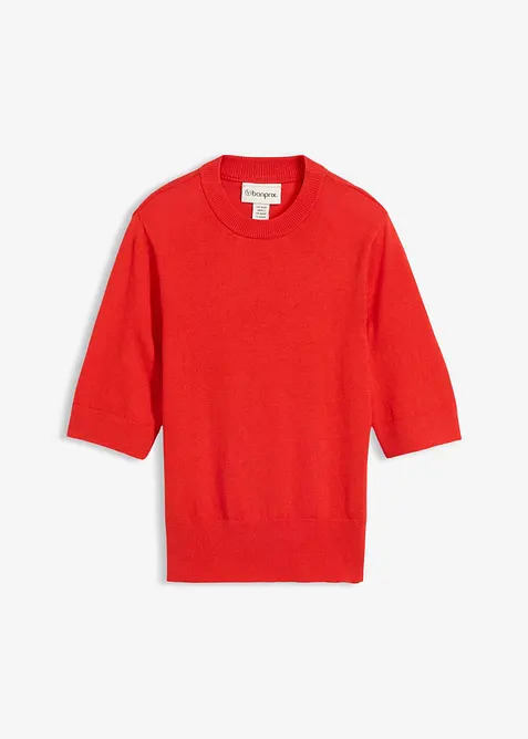 Pullover mit Seidenanteil, bonprix