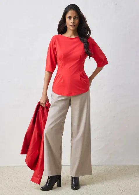 Shirt aus Baumwoll-Mix, bonprix