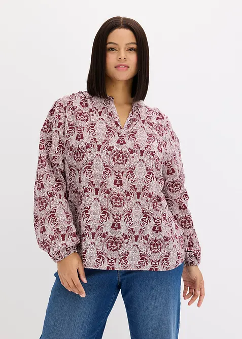 Bluse aus reiner Baumwolle, bonprix