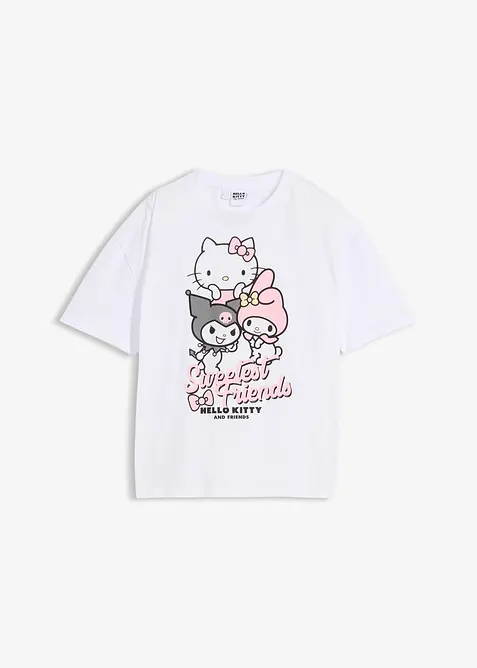 T-shirt oversize Hello Kitty 100% coton, Hello Kitty