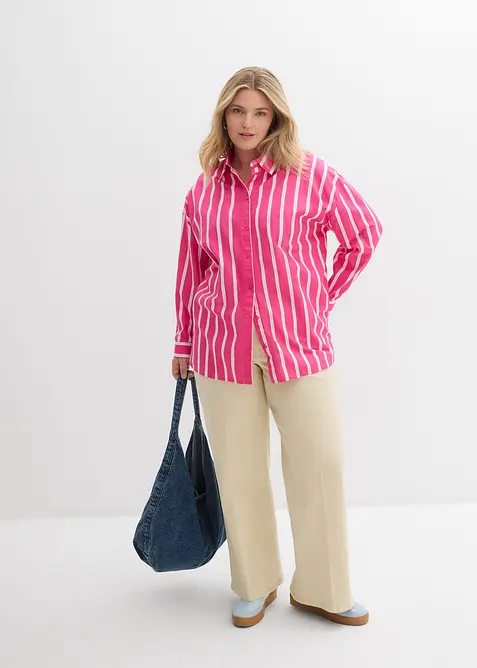 Chemisier en popeline de coton, bonprix