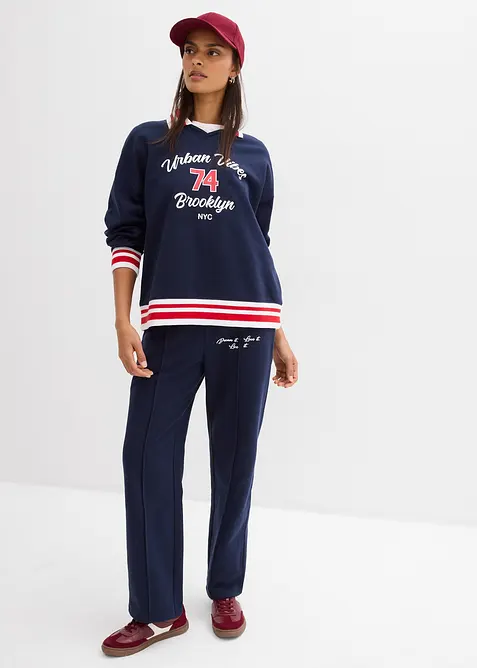 Oversize Sweatshirt aus reiner Bio-Baumwolle, bonprix