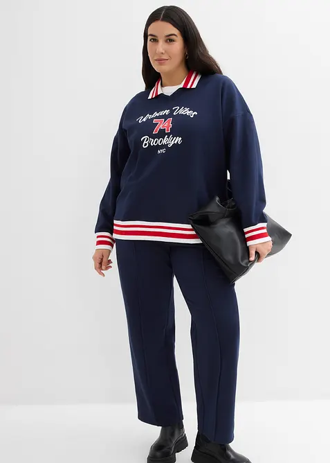 Oversize Sweatshirt aus reiner Bio-Baumwolle, bonprix