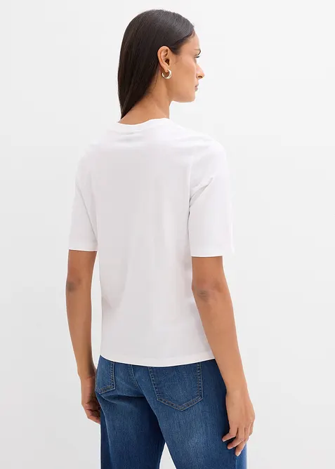 T-Shirt aus reiner Bio-Baumwolle, bonprix