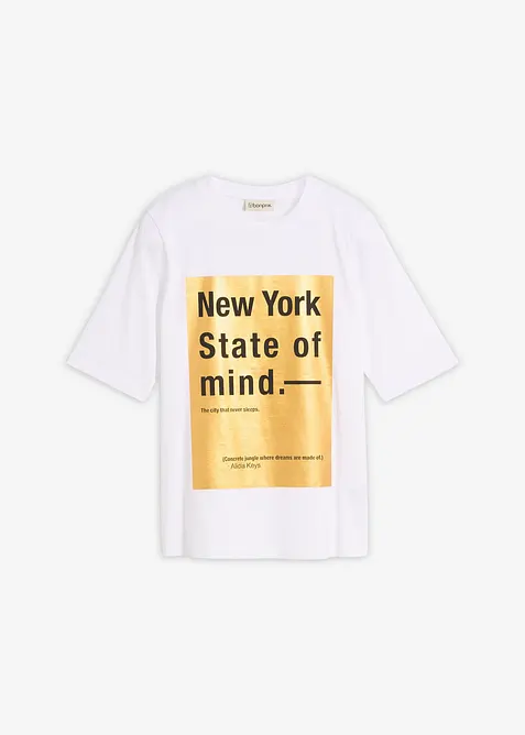 T-Shirt aus reiner Bio-Baumwolle, bonprix