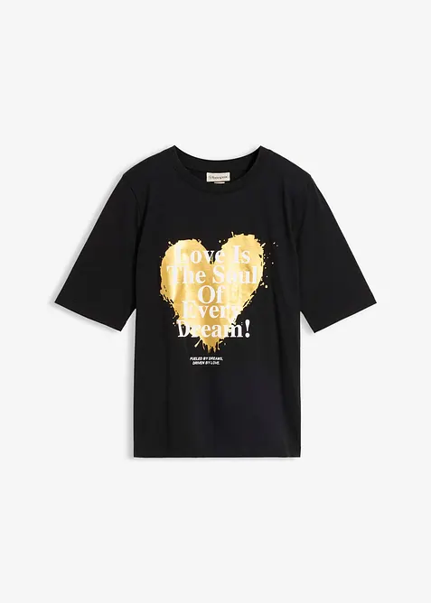 T-Shirt aus reiner Bio-Baumwolle, bonprix